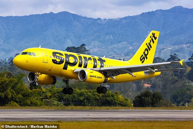 Spirit Airlines has the highest hidden fees of any US airline – making flights 736 percent more expensive, a new study shows