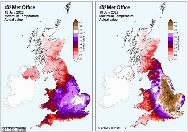 The summer of 2022 was the hottest and deadliest on record in the UK, with a brief heatwave sending temperatures soaring to unprecedented levels of over 40°C (104°F).
