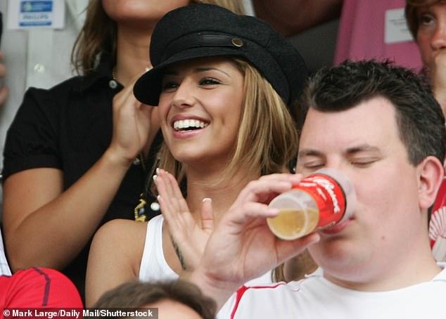 Tweedy attended the 2006 World Cup to watch then-husband Ashley Cole