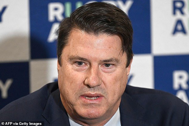 McLennan was sacked as Rugby Australia chairman on Sunday