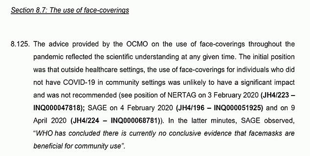 1701267900 855 No proof face masks ever worked against Covid claims UKHSA