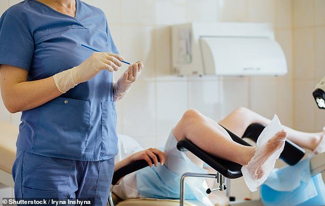 In Britain, women aged 25 to 64 are invited for cervical cancer screening to check for cervical cancer (Stock Image)