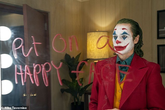 Joaquin in the title role of The Joker (pictured in 2019)
