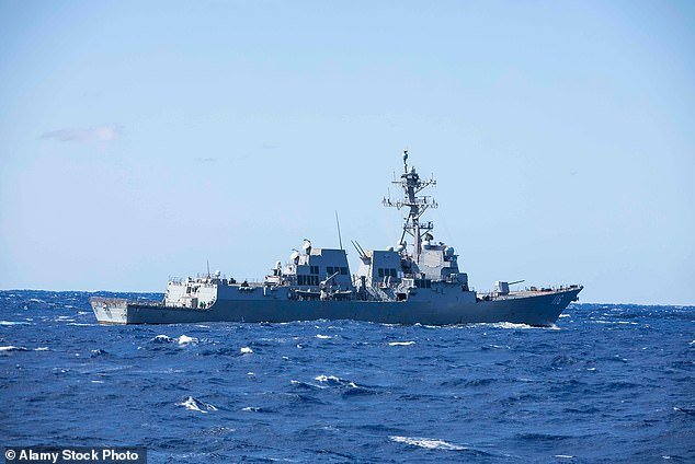 U.S. Central Command said in a statement that there were no injuries to the crew or damage to the ship
