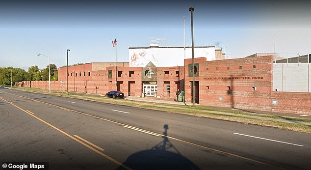 The Philadelphia Industrial Correctional Center from which two other inmates escaped earlier this year by cutting a hole in a fence