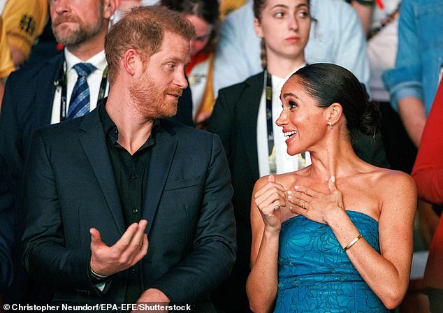 Morgan said on his show that 'at this point Harry and Meghan's deafening silence becomes something more than deafening – it becomes embarrassing'