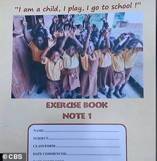 She also received a school book