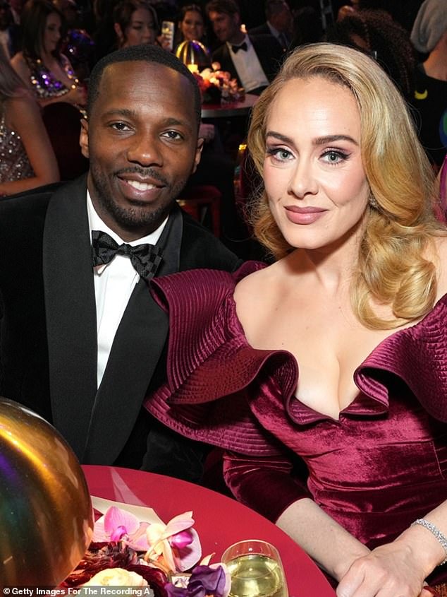 Couple: Adele 'Finally CONFIRMS She Married Rich Paul' as She Makes 'Super Cute' Announcement on Alan Carr's Show (Pictured in February 2023)