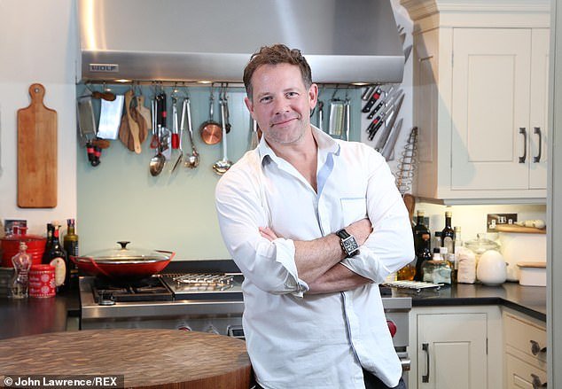 Shake-up: The Streatham-born presenter finished the program earlier than usual, followed by Saturday Kitchen