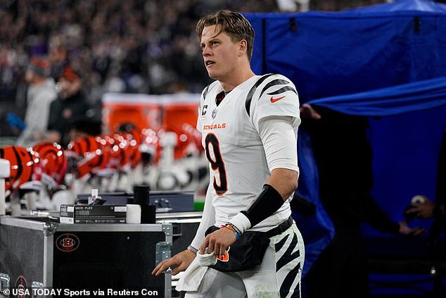 Joe Burrow will be out for the rest of the year after tearing a wrist ligament, Bengals coach Zac Taylor has confirmed