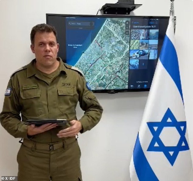 IDF Lieutenant Commander Jonathan Conricus told journalists last night that the forces have 
