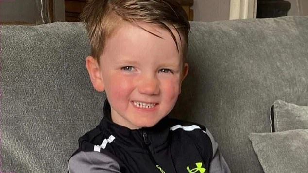 Kelan Logan-Derench, from Sutton Coldfield, Birmingham, is said to have suffered a 'tragic accident' and fallen into the swimming pool just a day after arriving with his mother, older sister and grandmother on Friday