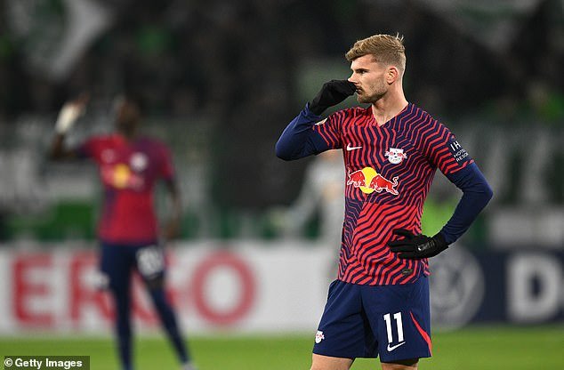Timo Werner may leave Leipzig in January as his struggle in Germany continues
