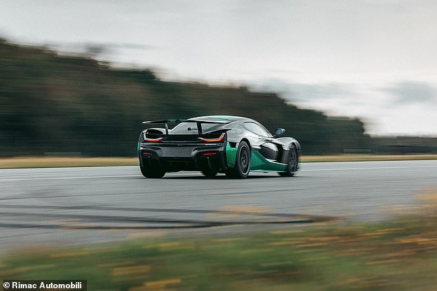Mirror, signal, very fast maneuver!  Rimac just broke the Guinness World Record for top speed in reverse