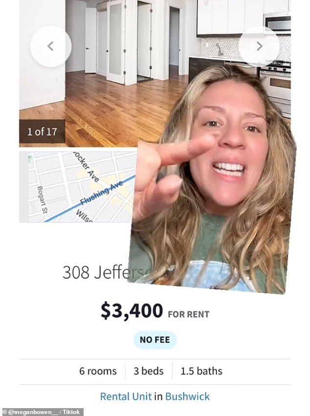 However, Megan got the last laugh when she discovered that her landlord had lowered her demand for rent - presumably after she couldn't find a tenant for $4,000 a month