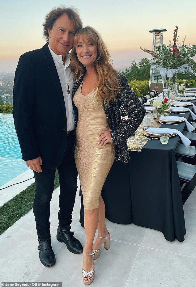 Jane Seymour and boyfriend John Zambetti have opened up about their 'uniquely special' relationship to DailyMail.com
