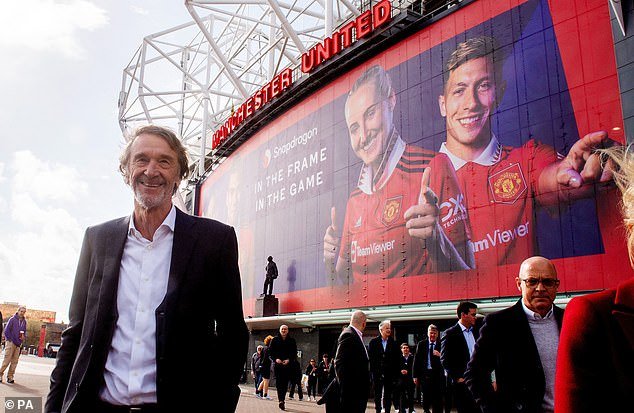 Sir Jim Ratcliffe will take control of Man United's football operations with his 25 percent stake