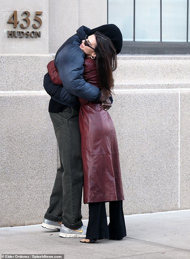 Still!  Emily Ratajkowski and Stephane Bak proved their budding romance is still going strong this week as they shared a smooch in New York City
