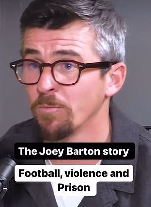 A promotional clip for Joey Barton's appearance on a new podcast appeared to him downplaying his brother's role in the racially motivated murder of Anthony Walker.