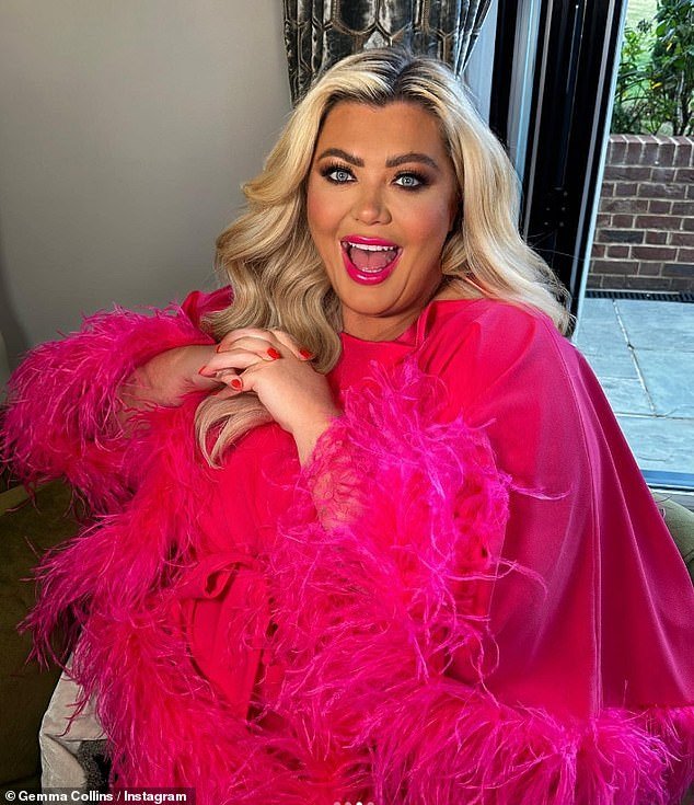 Mama to be: Gemma Collins has revealed she is embarking on a fertility journey in a bid to welcome her first child after being given new hope by Tana Ramsay's baby news