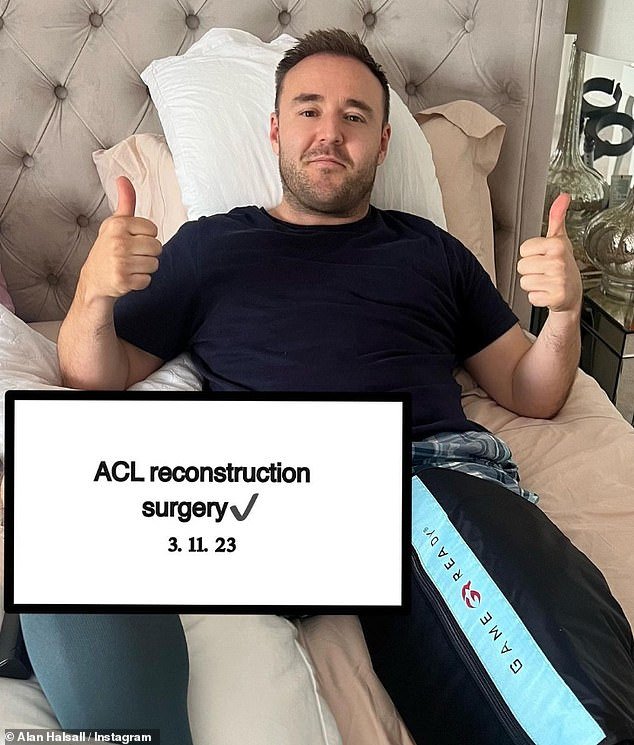 No trip Down Under!  I'm a celebrity Get me out of here!  has reportedly been thrown into chaos after Alan Halsall was forced to withdraw following his knee operation