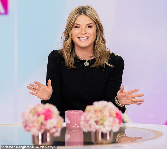 Jenna Bush Hager, 41, opened up about her Christmas decorations on the Today show on Monday