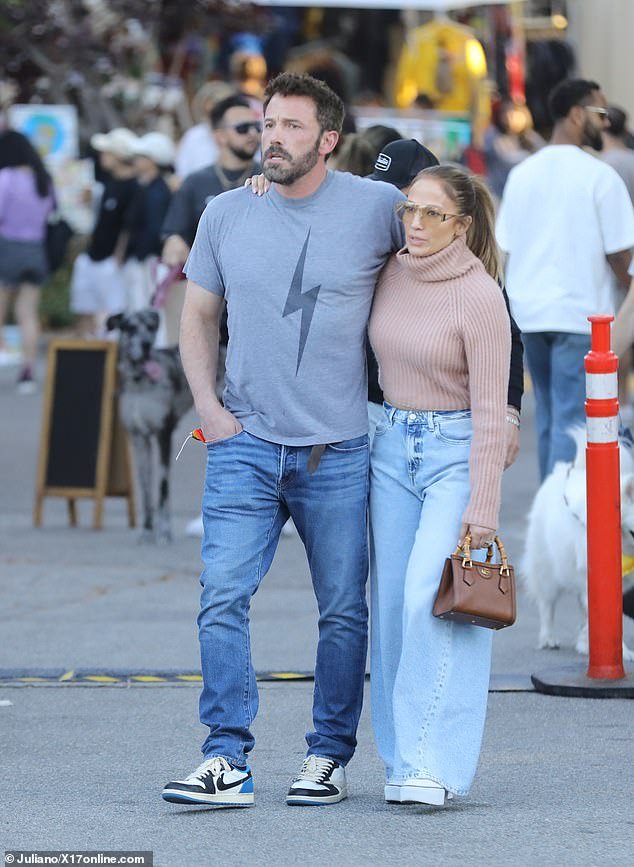 Relaxing weekend: Jennifer Lopez enjoyed a relaxing weekend away with husband Ben Affleck on Sunday
