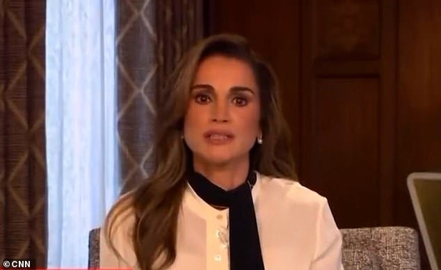 Queen Rania of Jordan has once again rejected the IDF's incessant bombing of Gaza, saying that supporters of Israel are accusing those who denounce the Jewish state's actions of being anti-Semitic in order to undermine their criticism