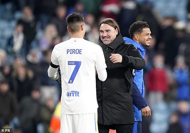 Manager Daniel Farke (right) has done much to make Elland Road a fortress as a cornerstone of any Leeds United promotion