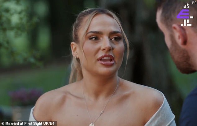 Truth: Married At First Sight Adrienne Naylor, 27, from Britain, has revealed the 'real' reason she split from her on-screen husband, Matt Pilmoor, 29