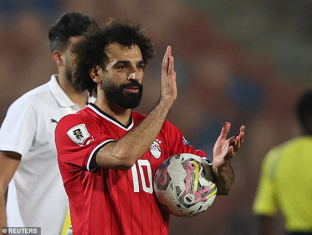 Mohamed Salah continued his excellent start to the season with four goals for Egypt