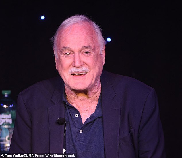 The Fawlty Towers and Monty Python star, pictured, says a fan died laughing so hard during one of his performances