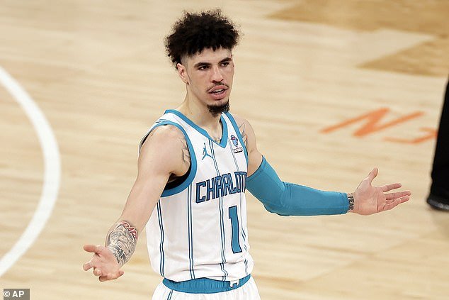 Charlotte Hornets All-Star LaMelo Ball is ordered to cover a tattoo by the NBA