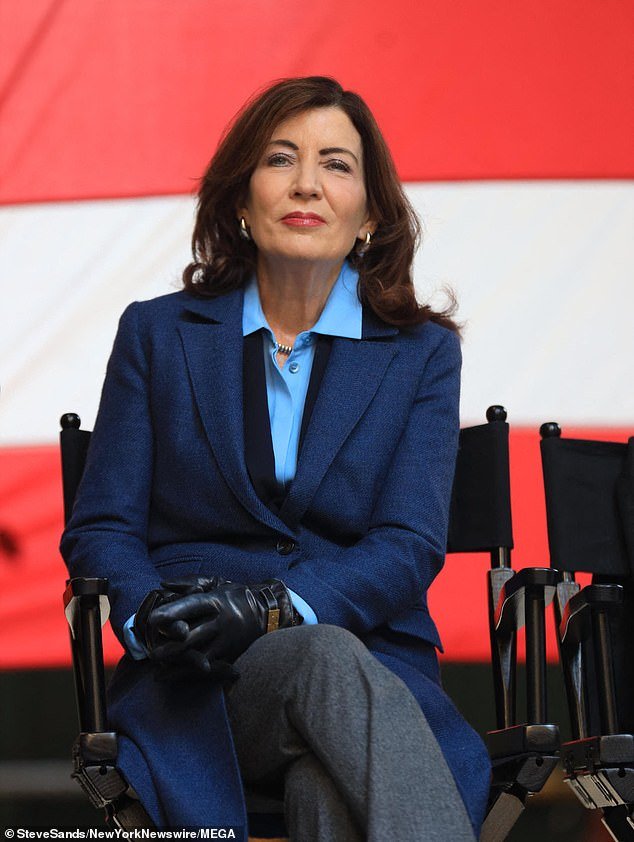 Governor Kathy Hochul said her administration is working with officials in the wake of a new report claiming there is an increased risk of a terrorist attack in the Big Apple.