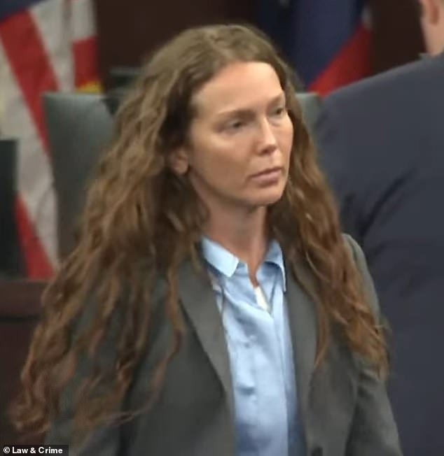 Kaitlin Armstrong, 35, showed no emotion after being sentenced to 90 years in prison by a Texas jury for the murder of her love rival Moriah Wilson