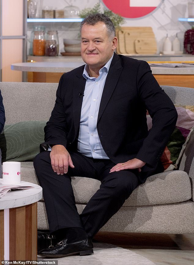 Incredible: Paul Burrell has proudly admitted he has been given the 'all clear' by doctors after his long battle with prostate cancer, as he spoke to Lorraine on Thursday