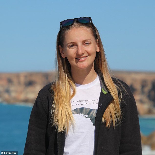 Bridgette O'Shannessy, 32, was attacked about 1.20pm on Friday while swimming with her partner off a reef board at Port Noarlunga, south of Adelaide.