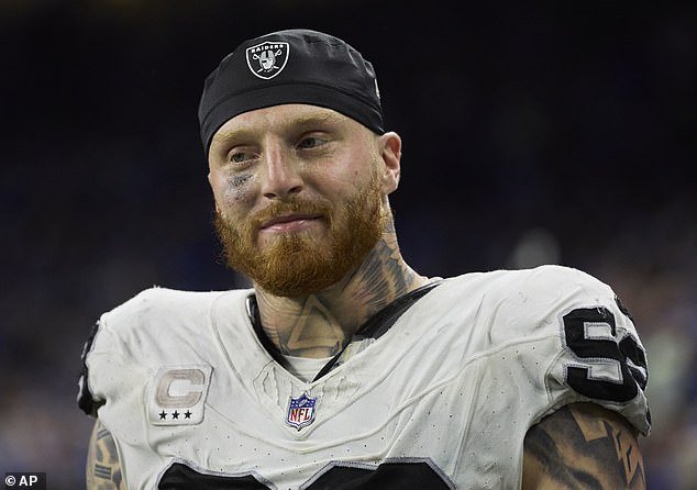 Raiders star Maxx Crosby reportedly plans to play against the Chiefs on Sunday despite being listed as questionable