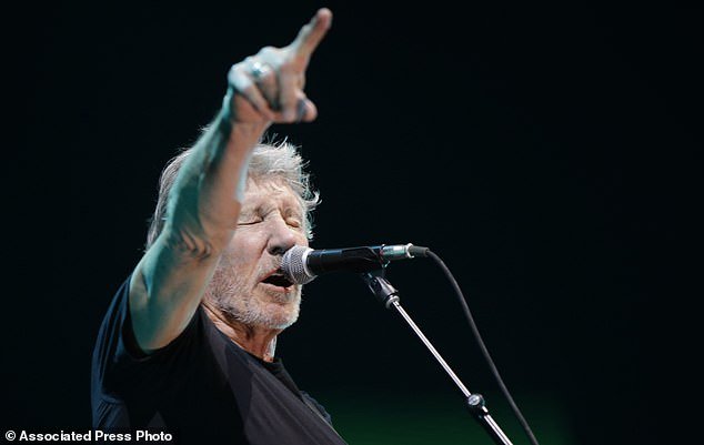 Roger Waters performs during a live concert in Assago, near Milan, Italy, Wednesday, April 18, 2018