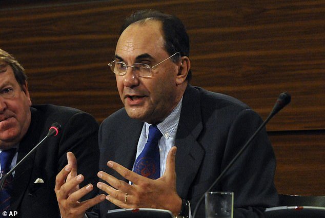 Vidal-Quadras is pictured here in 2009