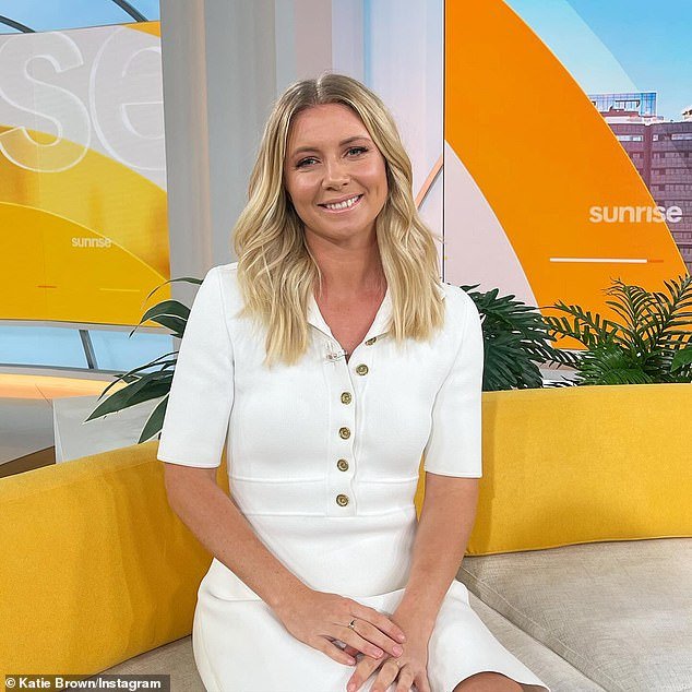 Rising Sunrise star Katie Brown, 32, (pictured) will reportedly take over as sports presenter on the breakfast show in 2025