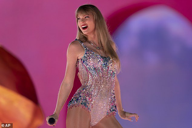Taylor Swift tops a new chart as she becomes the most-streamed artist globally on Spotify's annual Wrapped campaign for 2023 - with more than 26.1 billion streams.