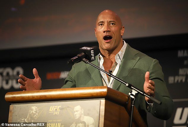 President Johnson: Dwayne 'The Rock' Johnson has been approached by political parties to run for the next US elections;  seen in 2019