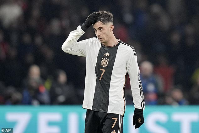 Kai Havertz has left fans confused with a moment from Germany's loss to Turkey that has gone viral