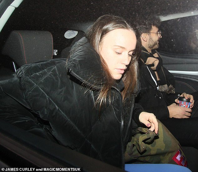 Ellie and Vito were pictured taking a taxi together as they left their dance studio in London