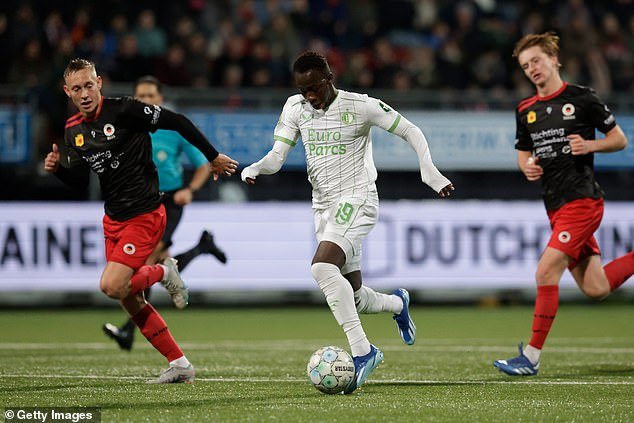 Newcastle youngster Yankuba Minteh is enjoying a productive loan at Feyenoord