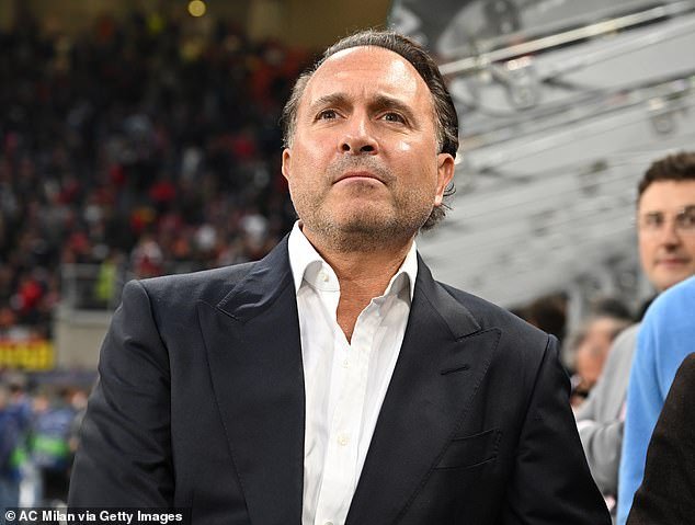 Milan owner Gerry Cardinal decided to fire the AC Milan legend earlier this summer