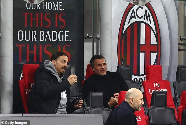 Maldini (R) has suggested where his future could lie as he is open to a move to Saudi Arabia
