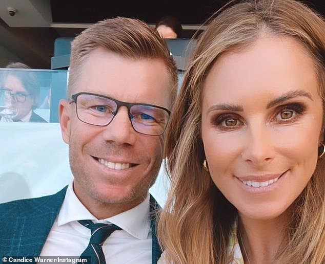 Candice Warner and Johnson had a war of words earlier this year after the former fast bowler called for Warner to be dropped following a run of poor form