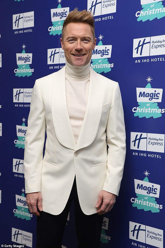 The Marie Keating Foundation is an Irish foundation focused on raising awareness about cancer;  Ronan founded it after his late mother Marie lost her very courageous battle with breast cancer in 1998 at the age of 51 (pictured at the London Palladium in November 2023)